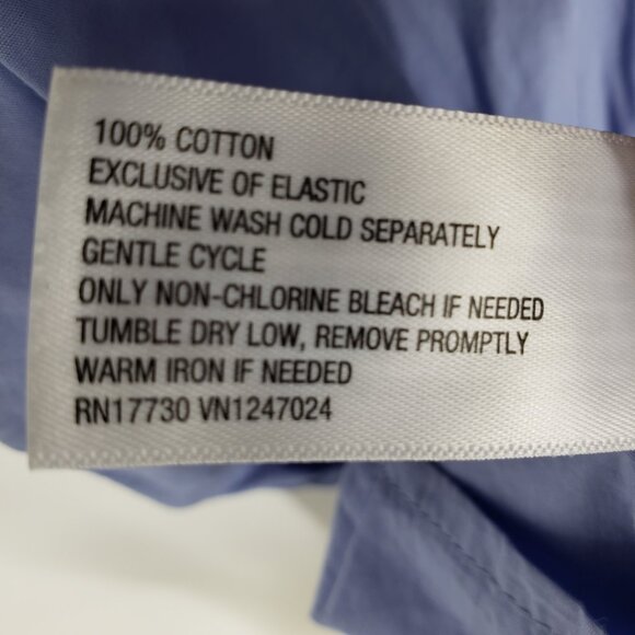 Universal Thread Smocked Waist Midi Dress 2X Short Flutter Sleeves Light Blue - Picture 11 of 11